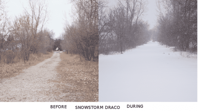Draco snows the Path