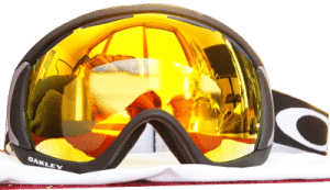 Oakley Canopy Goggles with Fire Iridium Lens