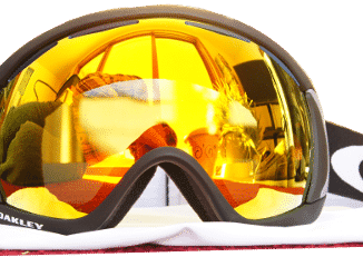 Oakley Canopy Goggles with Fire Iridium Lens