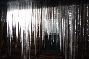 The Skiinig ABCs I -- Backlit Icicles