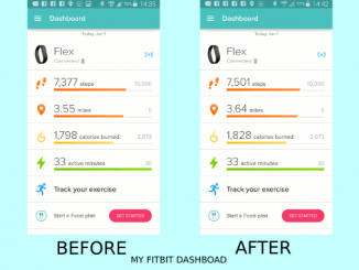 Skiing with a Fitbit