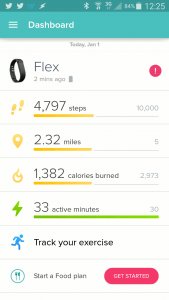 Fitbit Skiing