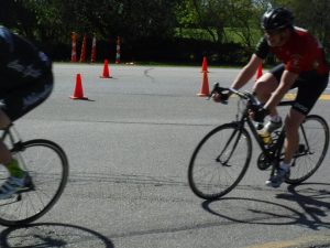 NEW Omnium 2017 -- Me cornering at the Wheel and Sprocket 4/5 Crit