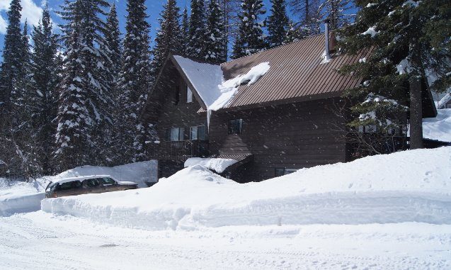 whitefish lodging review -- photo of the Evergreen condo
