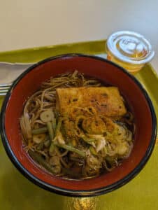 Soba Ramen in the Madaroa Kogen Cafeteria