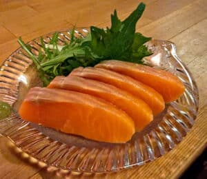 Mr. Duruma's Awesome Salmon Sashimi
